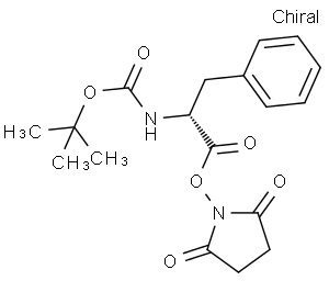 叔丁氧羰基-D-苯丙氨酸 N-羟基丁二酰亚胺酯