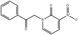 2(1H)-Pyridinone, 3-nitro-1-(2-oxo-2-phenylethyl)-