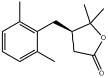 2(3H)-Furanone, 4-[(2,6-dimethylphenyl)methyl]dihydro-5,5-dimethyl-, (4R)-