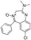 7-Chloro-2-(dimethylamino)-5-phenyl-3H-1,4-benzodiazepine 4-oxide