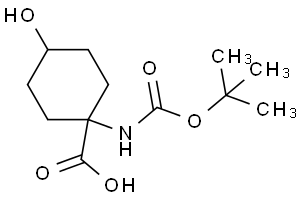1-((叔丁氧基羰基)氨基)-4-羟基环己烷-1-羧酸
