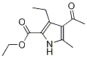 4-乙酰基-3-乙基-5-甲基-1H-吡咯-2-羧酸乙酯
