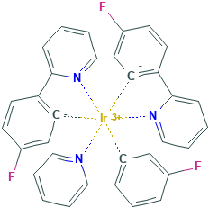 Tris[5-fluoro-2-(2-pyridinyl-kN)phenyl-kC]iridium(III)