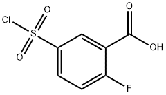 benzoic acid, 5-(chlorosulfonyl)-2-fluoro-