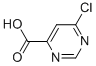 6-Chloro-4-Pyrimidinecarboxylic Acid