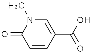 N(1)-methyl-2-pyridone-5-carboxylic acid