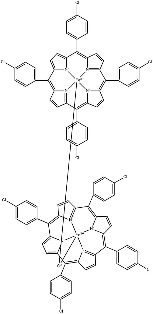 Iron(III)meso-tetrakis(4-chlorophenyl)porphine-μ-oxodimer