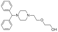 1-benzhydryl-4-(2-(2-hydroxyethoxy)ethyl)piperazine