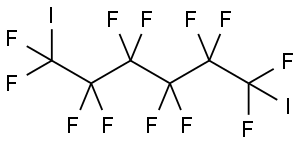 Hexane,1,1,2,2,3,3,4,4,5,5,6,6-dodecafluoro-1,6-diiodo-