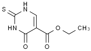 4-hydroxy-2-mercapto-5-pyrimidinecarboxylicaciethylester