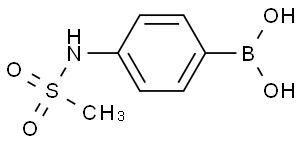 Boronic acid, [4-[(methylsulfonyl)amino]phenyl]- (9CI)