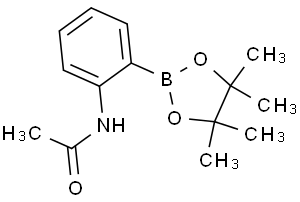 N-(2-(4,4,5,5-四甲基-1,3,2-二氧硼杂环戊烷-2-基)苯基)乙酰胺