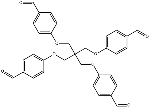 4,4'-((2,2-bis((4-formylphenoxy)methyl)propane-1,3-diyl)bis(oxy))dibenzaldehyde