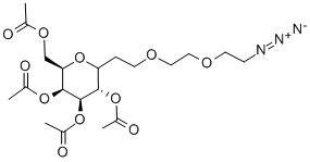 2-[2-(2-叠氮乙氧基)乙氧基]乙基-2,3,4,6-四-O-乙酰基-D-吡喃半乳糖苷