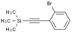 Benzene, 1-bromo-2-[2-(trimethylsilyl)ethynyl]-
