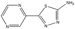 5-(2-Pyrazinyl)-1,3,4-thiadiazol-2-amine
