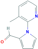 1H-Pyrrole-2-carboxaldehyde, 1-(3-methyl-2-pyridinyl)-
