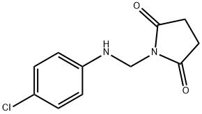 2,5-Pyrrolidinedione, 1-[[(4-chlorophenyl)amino]methyl]-