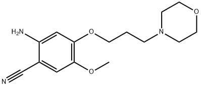 Benzonitrile, 2-amino-5-methoxy-4-[3-(4-morpholinyl)propoxy]-