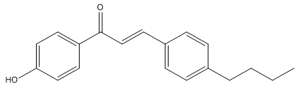4-丁基-4'-羟基查耳酮