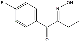 (2E)-1-(4-bromophenyl)-2-hydroxyiminobutan-1-one