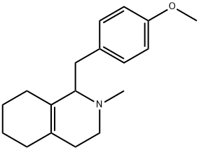 (±)-1,2,3,4,5,6,7,8-octahydro-1-[(4-methoxyphenyl)methyl]-2-methylisoquinoline