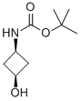 Carbamic acid, (cis-3-hydroxycyclobutyl)-, 1,1-dimethylethyl ester (9CI)