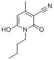 1-butyl-1,2-dihydro-6-hydroxy-4-methyl-2-oxonicotinonitrile