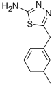5-(3-甲基苄基)-1,3,4-噻二唑-2-胺
