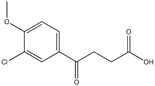 4-(3-chloro-4-methoxyphenyl)-4-oxobutanoic acid
