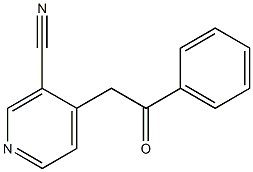 4-(2-氧代-2-苯基乙基)氰吡啶