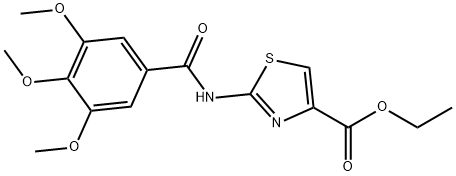 Ethyl2-[(2,4,5-trimethoxybenzoyl)amino]-1,3-thiazole-4-carboxylate