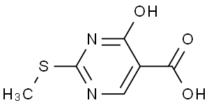 5-Pyrimidinecarboxylic acid, 1,6-dihydro-2-(methylthio)-6-oxo-