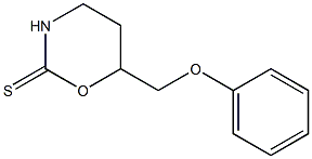 Tetrahydro-6-(phenoxymethyl)-2H-1,3-oxazine-2-thione