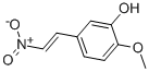 2-甲氧基-5-(2-硝基乙烯基)苯酚