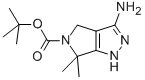 Pyrrolo[3,4-c]pyrazole-5(1H)-carboxylicacid, 3-amino-4,6-dihydro-6,6-dimethyl-, 1,1-dimethylethyl ester