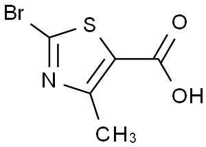 5-Thiazolecarboxylic acid, 2-bromo-4-methyl-