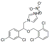 1-[2-(2,4-dichlorophenyl)-2-[(2,6-dichlorophenyl)methoxy]ethyl]-1H-imidazolium nitrate