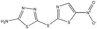 2-氨基-5-[(5-硝基-2-噻唑基)硫代]-1,3,4-噻二唑