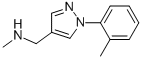 N-METHYL-1-[1-(2-METHYLPHENYL)-1H-PYRAZOL-4-YL]METHANAMINE