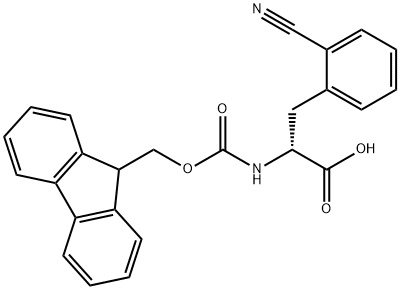 (2R)-3-(2-cyanophenyl)-2-({[(9H-fluoren-9-yl)methoxy]carbonyl}amino)propanoic acid