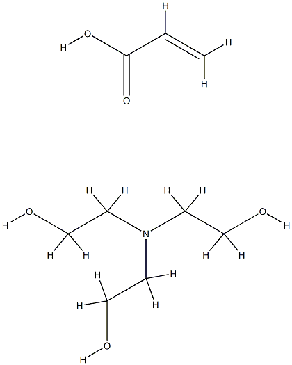 acrylic acid, compound with 2,2',2''-nitrilotriethanol (1:1)