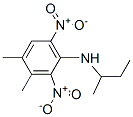 3,4-Dimethyl-N-(1-methylpropyl)-2,6-dinitrobenzenamine