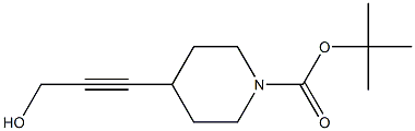 4-(3-羟基丙-1-炔-1-基)哌啶-1-甲酸叔丁酯