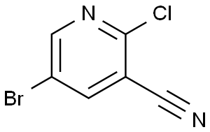 3-pyridinecarbonitrile, 5-bromo-2-chloro-