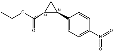 trans-ethyl -2-(4-nitrophenyl)cyclopropane-1-carboxylate