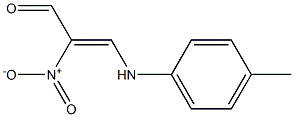 2-Nitro-3-(p-tolylaMino)acrylaldehyde