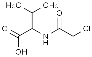 氯乙酰基-DL-缬氨酸