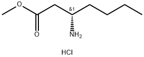 methyl (S)-3-aminoheptanoate hydrochloride
