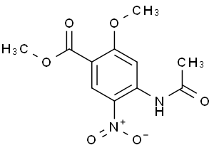 methyl 4-(acetylamino)-5-nitro-o-anisate